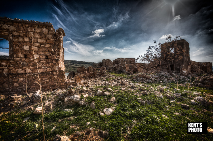 forlatt landsby kypros