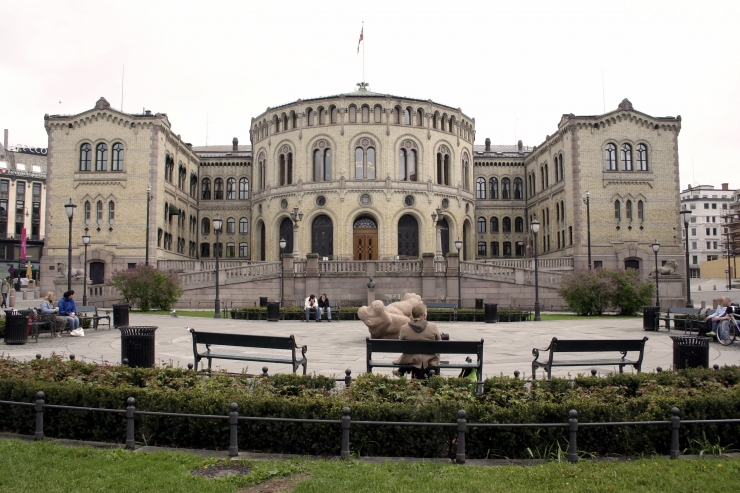 stortinget front